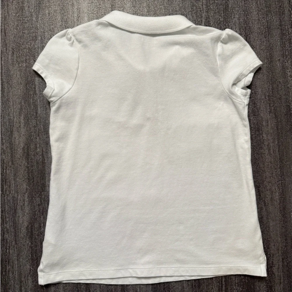 2 / $12 - Children’s Place short-sleeve white polo shirt
